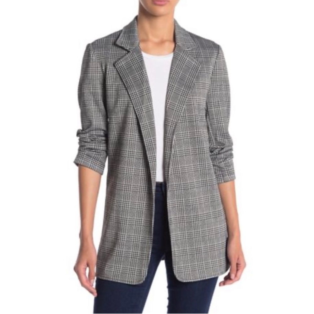 Oversized Philosophy Women’s Plaid Blazer/Jacket